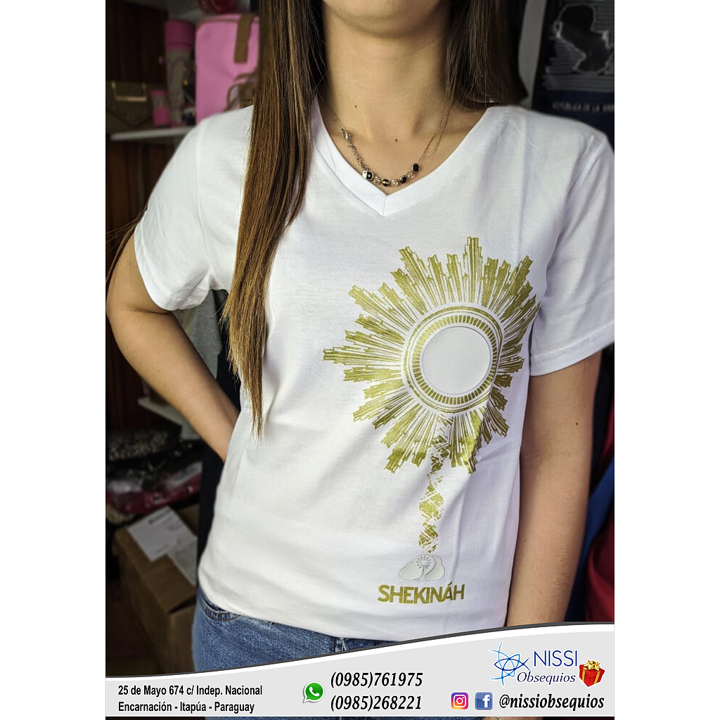 22405 Remera femenino Shekinah XL