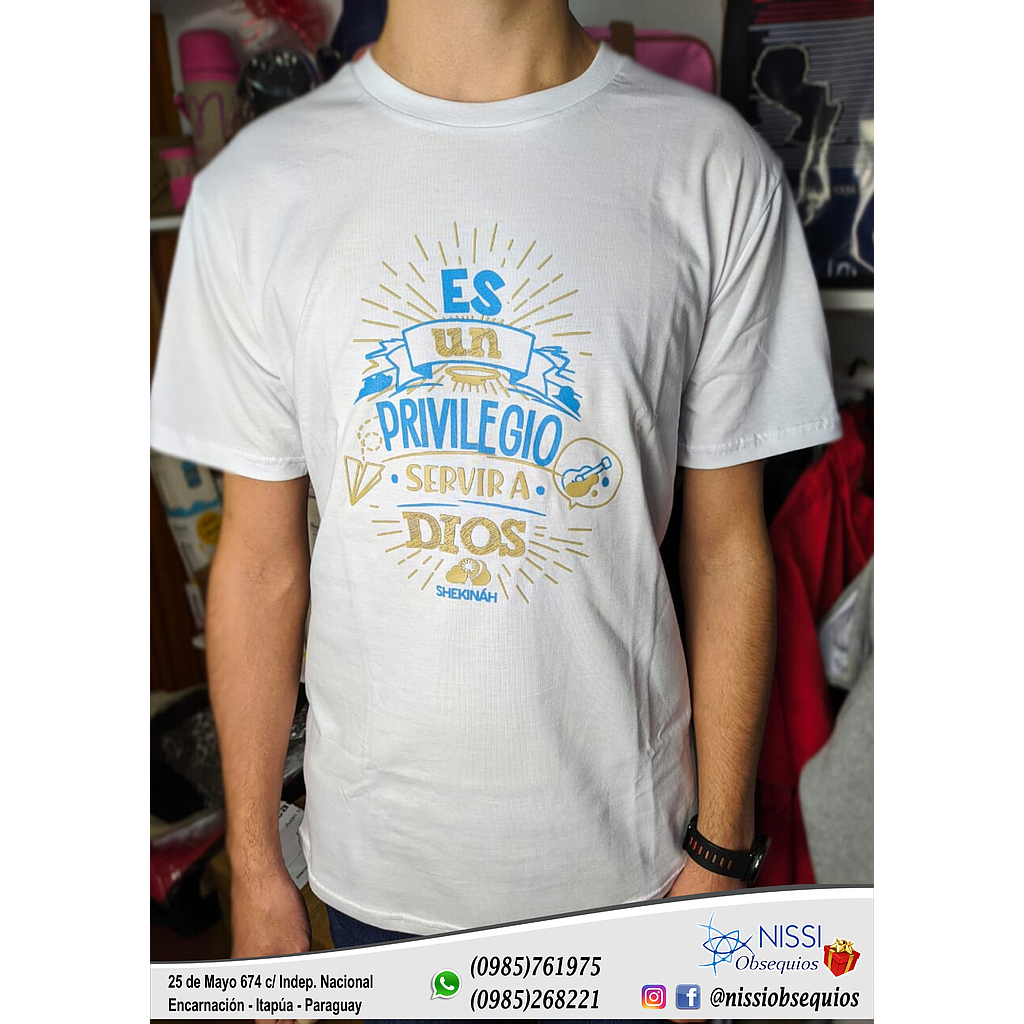 22800 Remera masculina Shekinah L