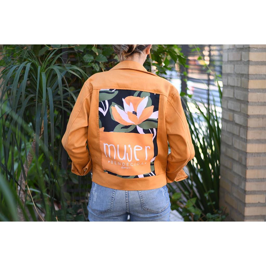 6802 Campera de jeans femenino P