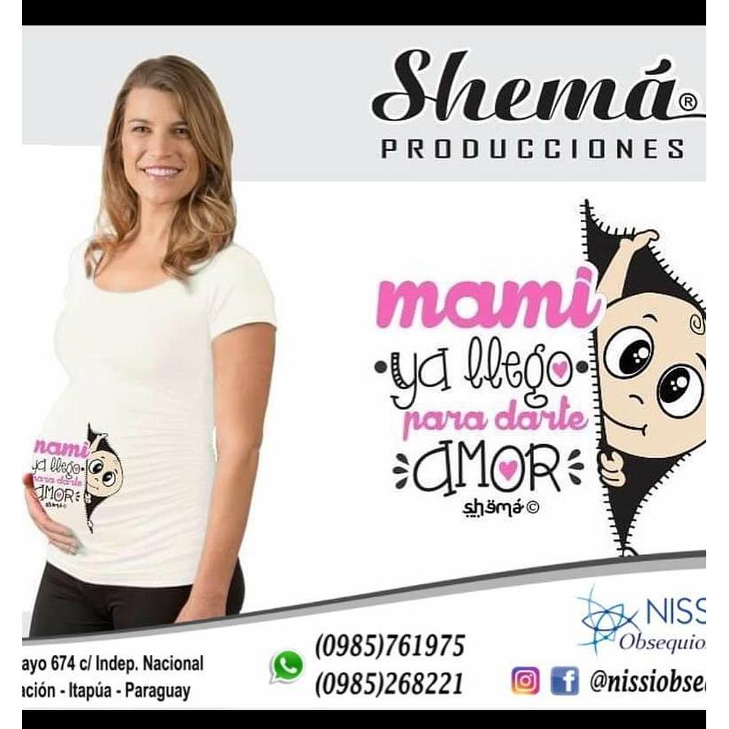 00807 Remera de Embarazadas XL 