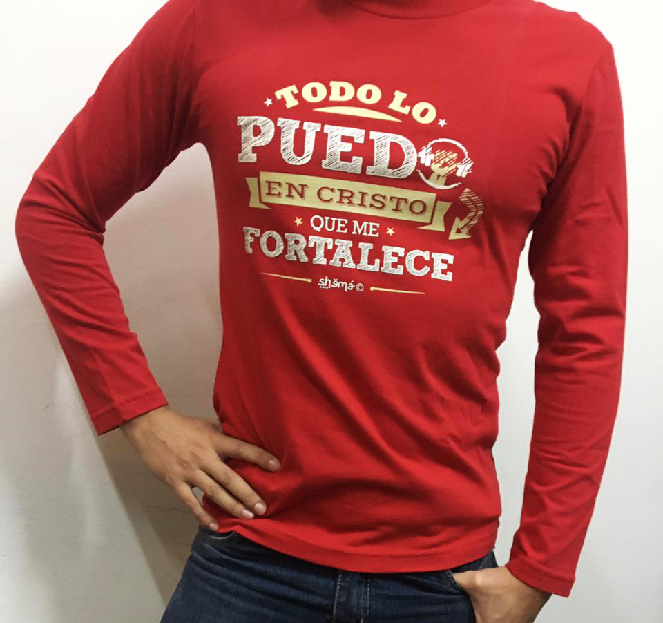 17060 Manga larga Masculino Cristiano P