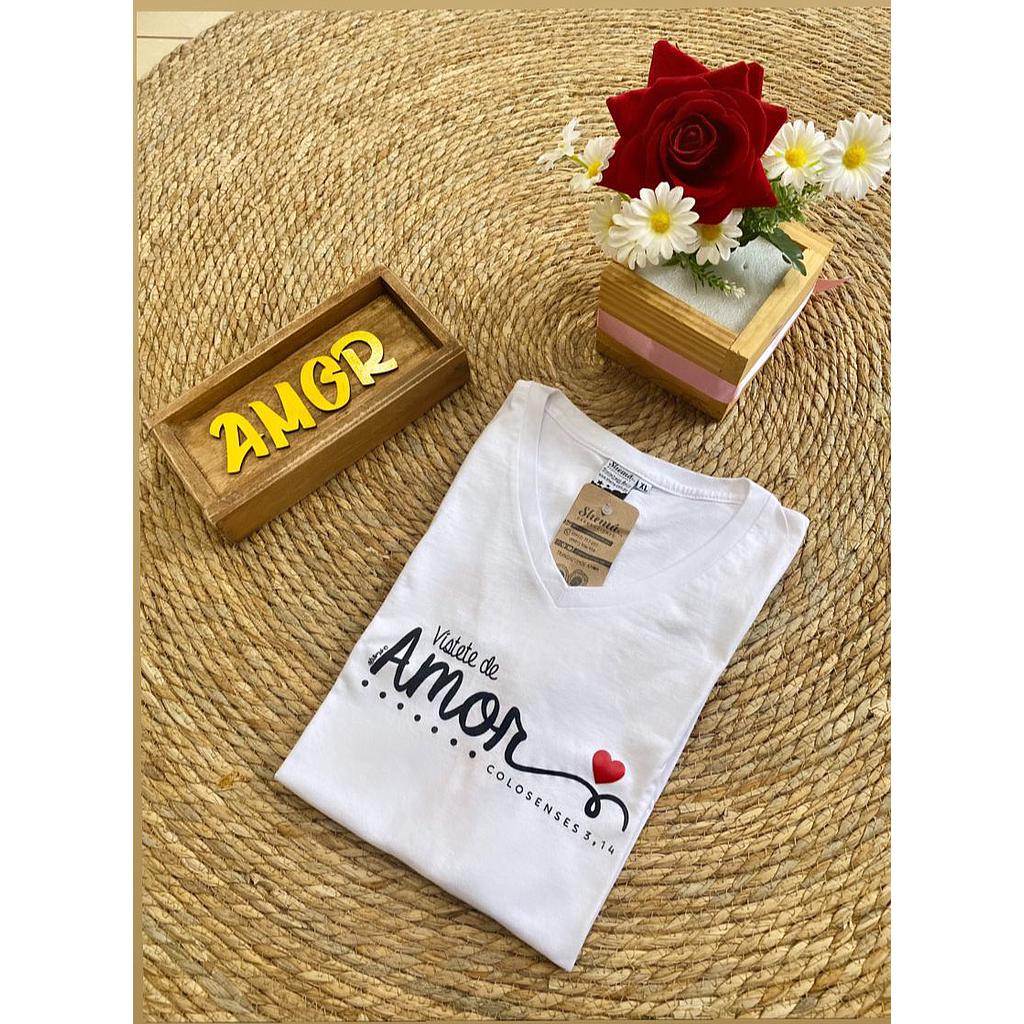 00707 Remera femenina Cristiana XL 