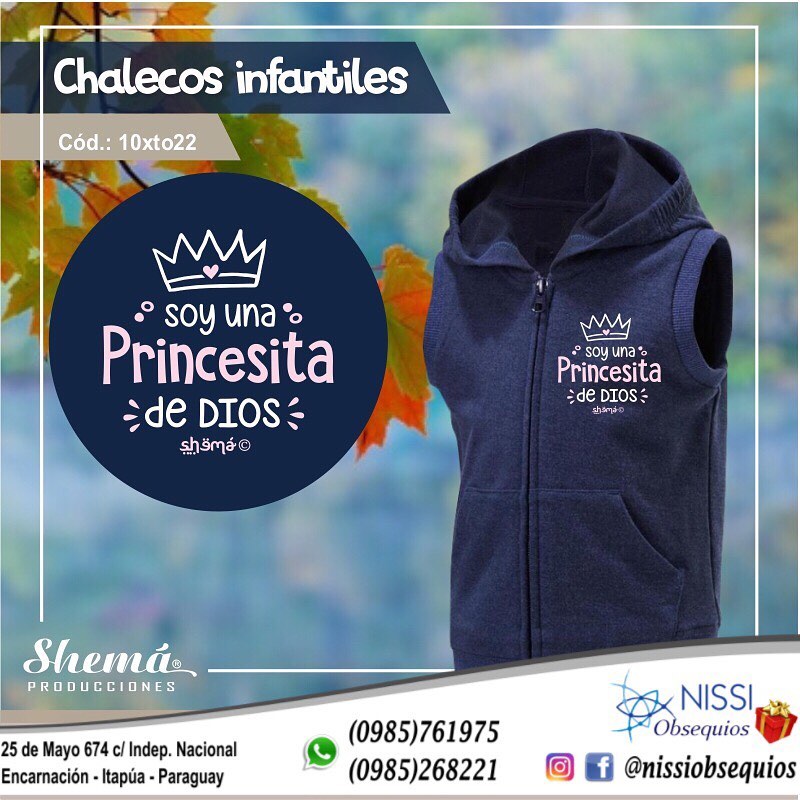 8500 Chaleco de niña 10